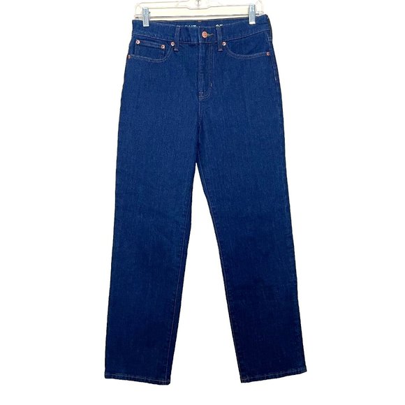 J. Crew Jeans High Rise Classic Straight Size 27 NEW Stretch Denim - Picture 2 of 11